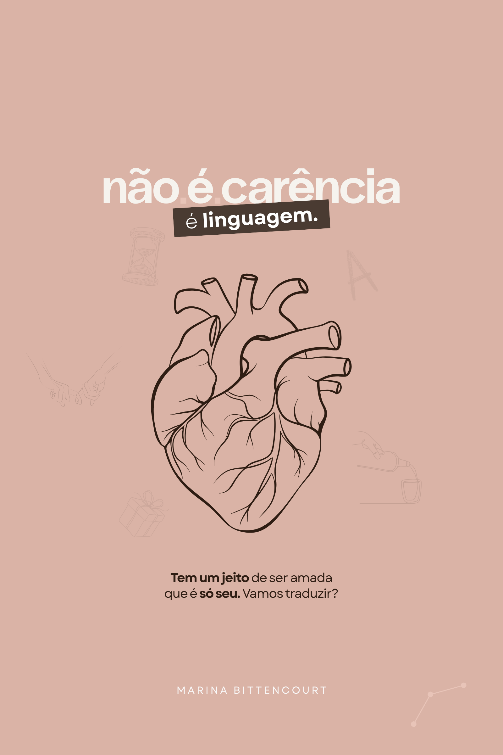 Capa do e-book Não é carência. É linguagem.